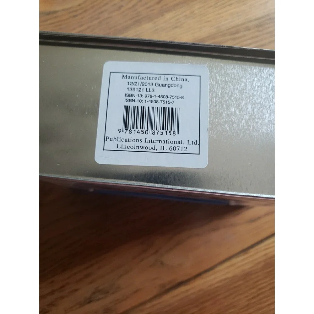 Kraft‎ Philadelphia Recipe Collection Metal Recipe Box Tin with Recipes 2013 EUC